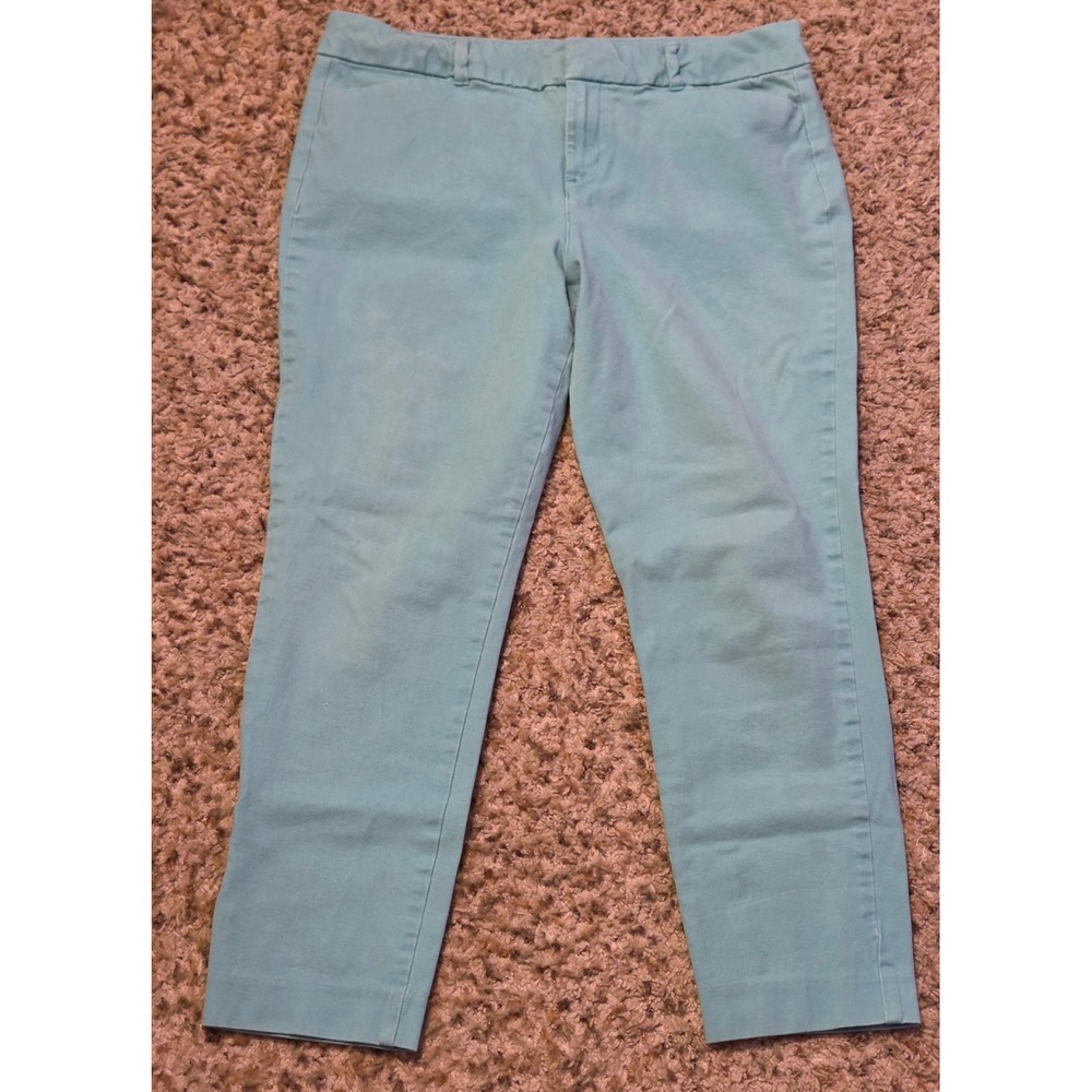 Old Navy Pixie Ankle Pants Women's Size 12 Teal Green